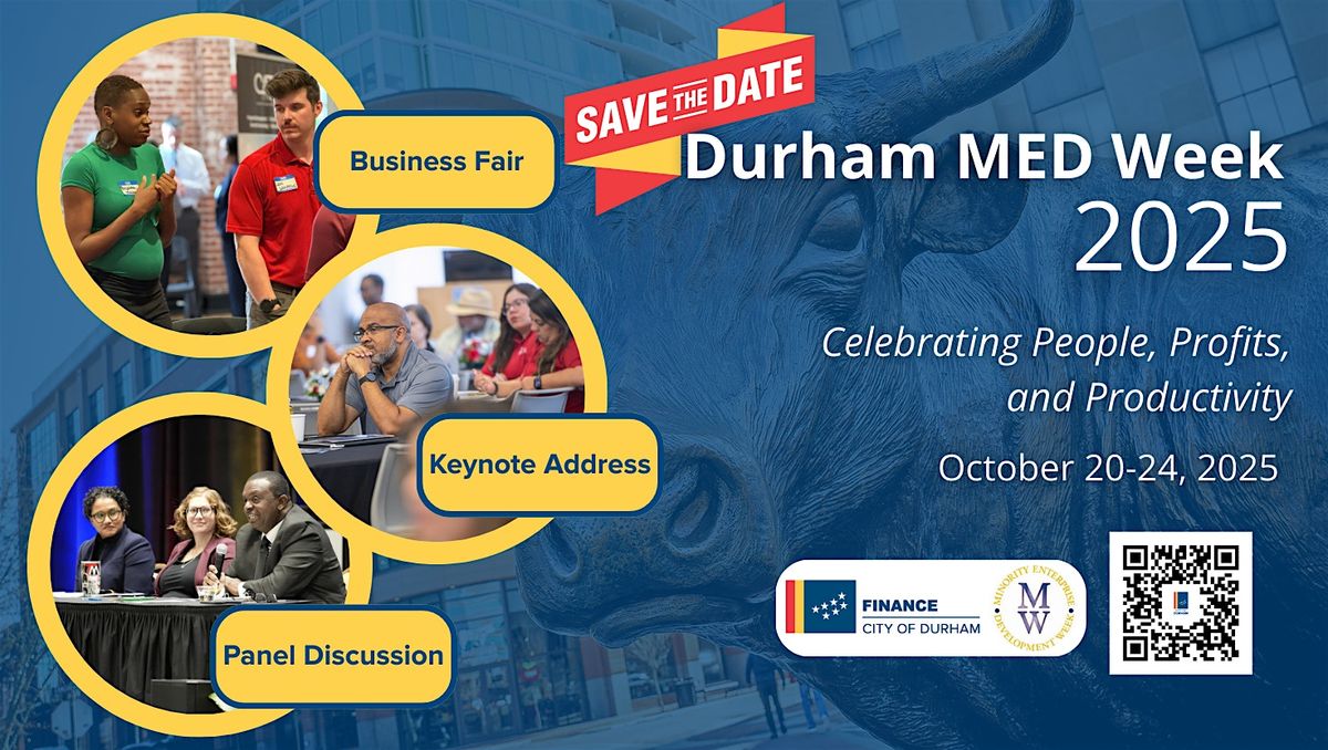 Celebrating People, Profits & Productivity-2025 Durham MED Week Celebration