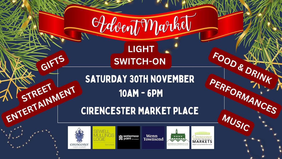 Advent Market & Light Switch-On