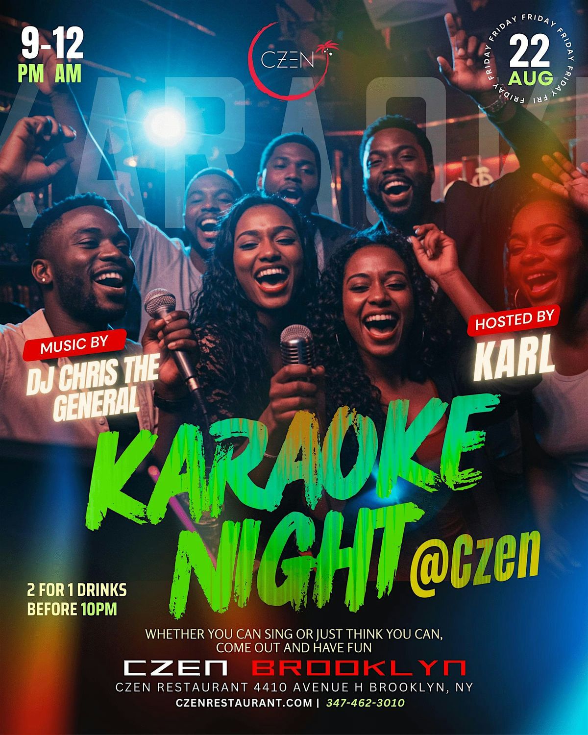 Karaoke Night @ Czen Brooklyn