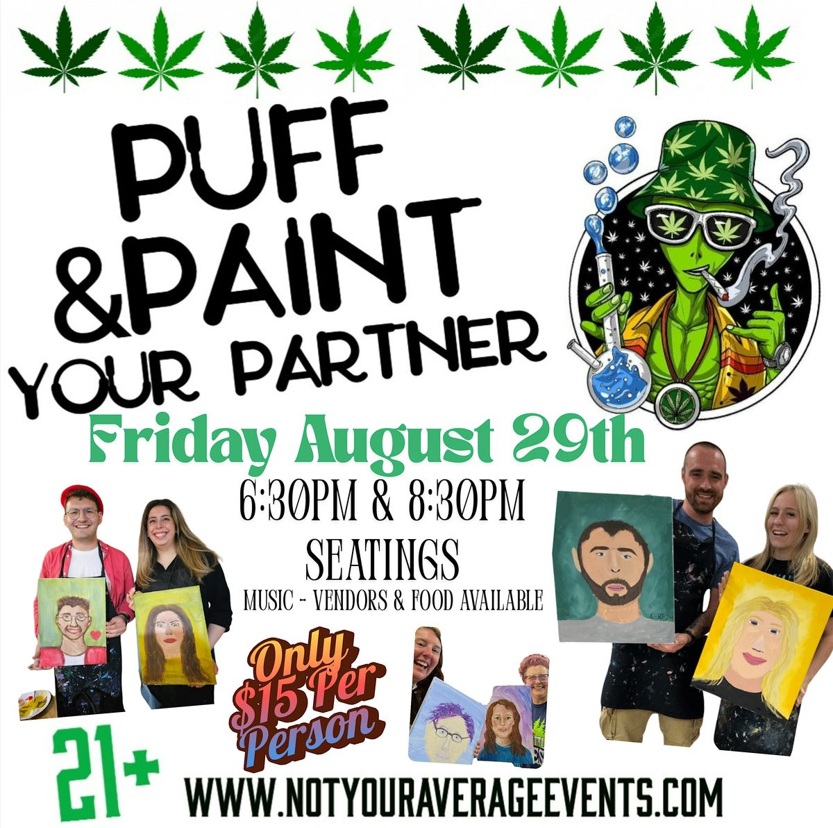 Puff N Paint Your Partner Night In RI