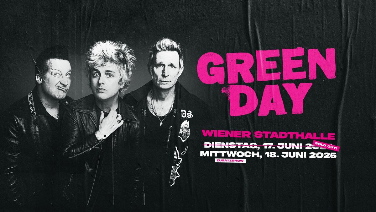 GREEN DAY \/\/ ZUSATZSHOW \/\/ Wiener Stadthalle \/\/ VIENNA