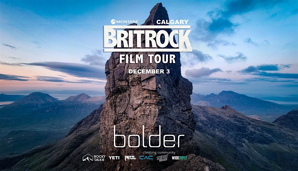 Brit Rock 7 - Calgary -  Dec 3rd  supported by Bolder Climbing Community