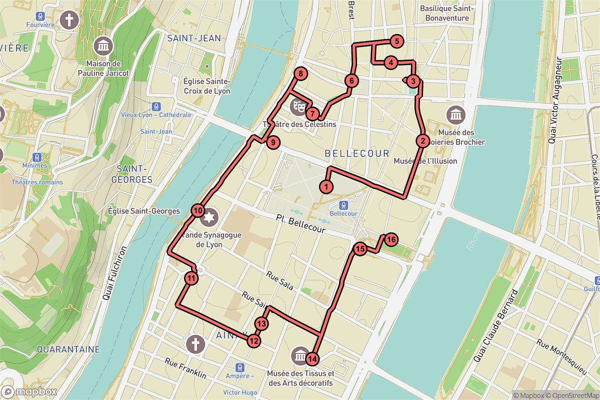 Lyon Audio Tour: Hidden Passages and Grand Squares of the 2nd Arrondissement