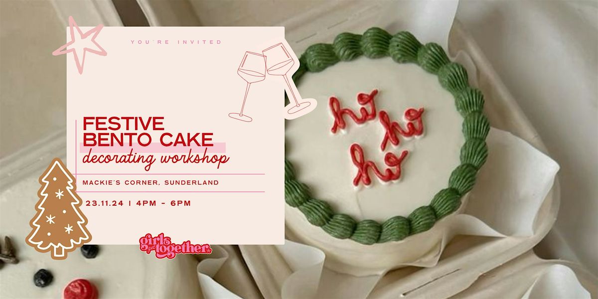 bento cake decorating workshop: girls get together x beth bakes newcastle