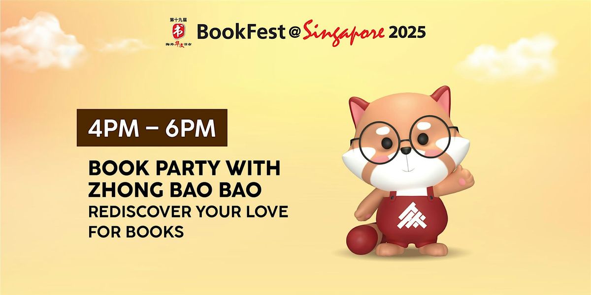 Book Party with Zhong Bao Bao: Rediscover Your Love for Books