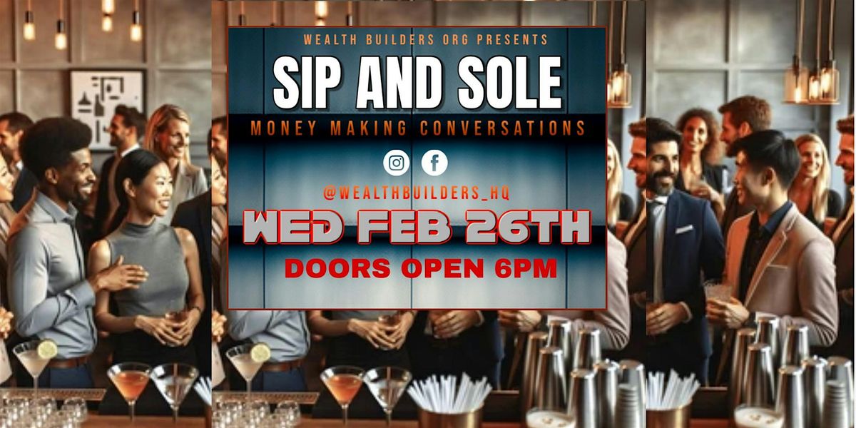 SIP & SOLE Event with Money Conversations