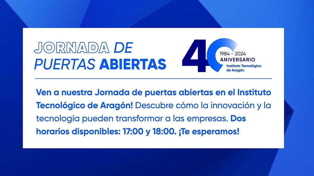 Jornada de Puertas Abiertas - ITA