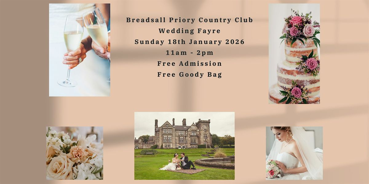 Breadsall Priory Country Club Wedding Fayre