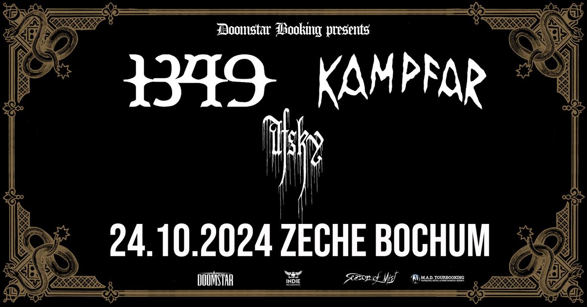 1349, Kampfar, Afsky - Zeche Bochum