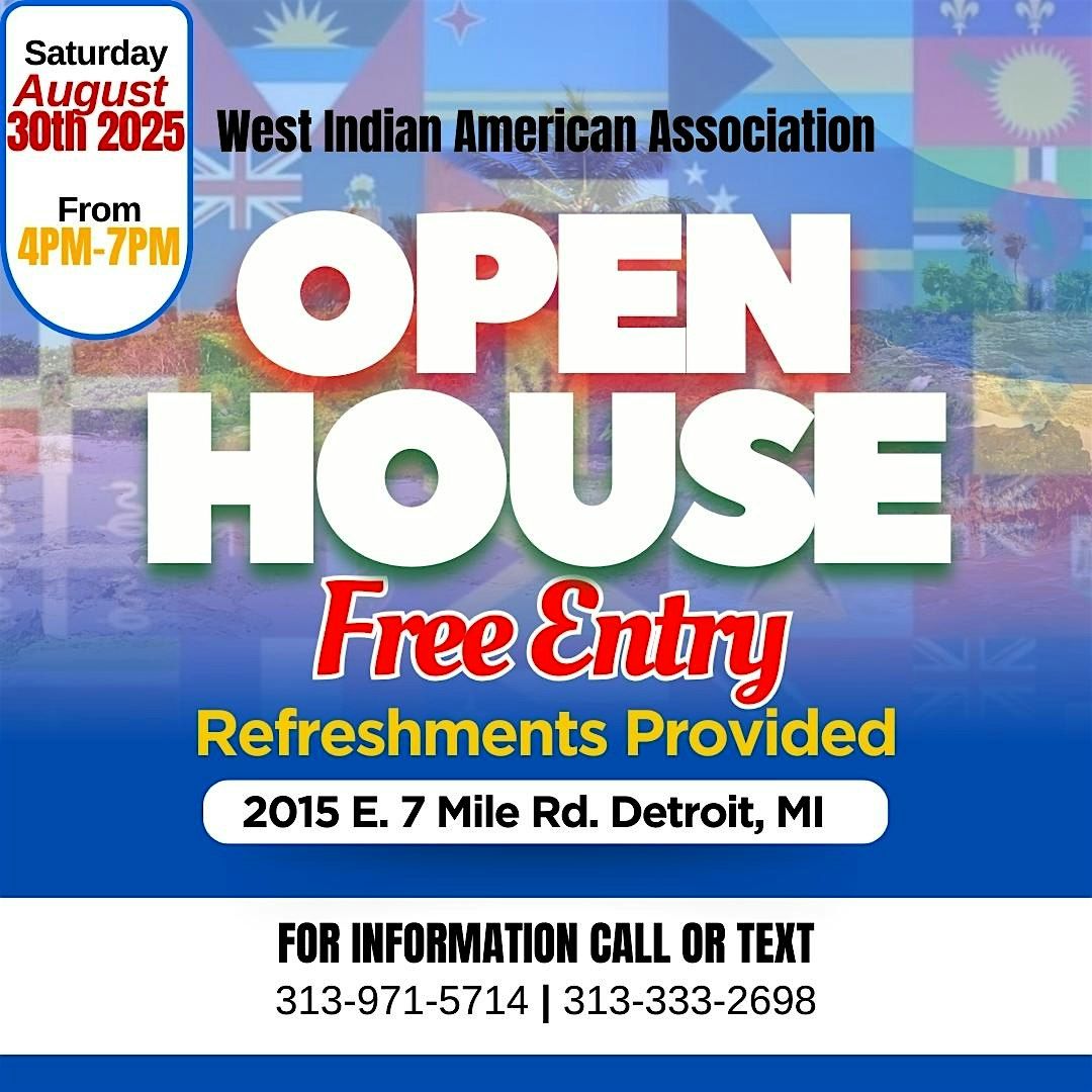 West Indian American Association Open House