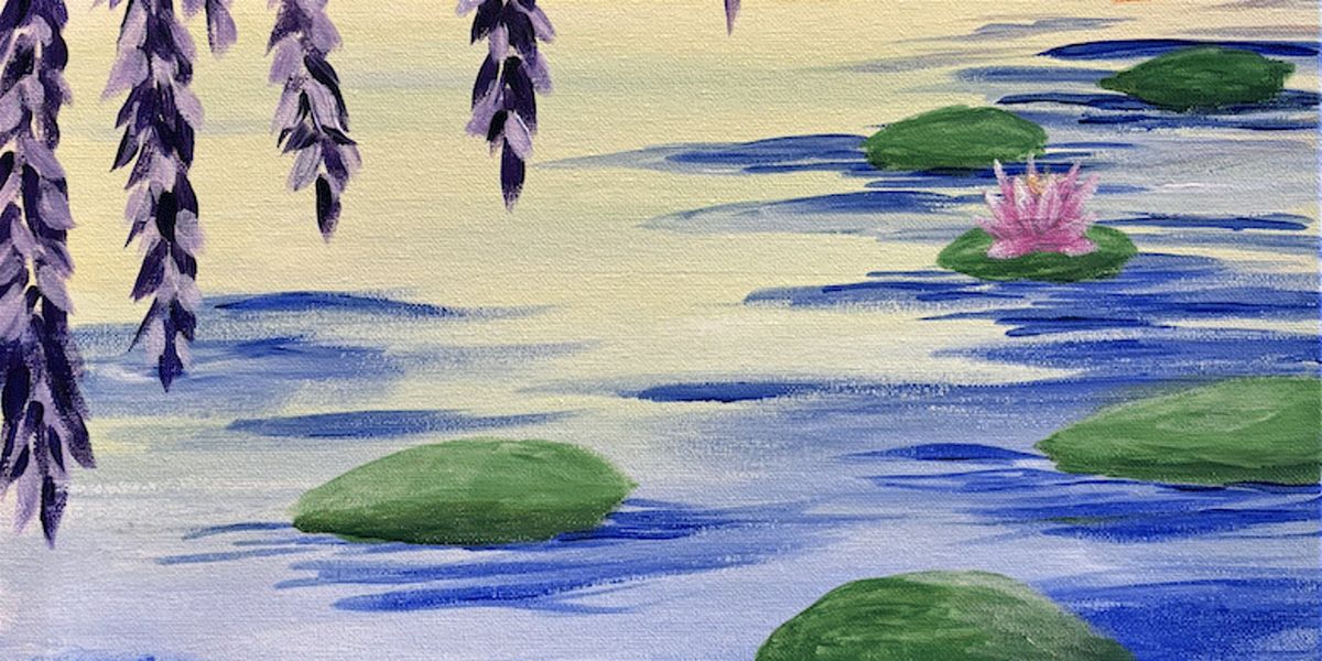 Water Lilies and Willows - Paint and Sip by Classpop!\u2122