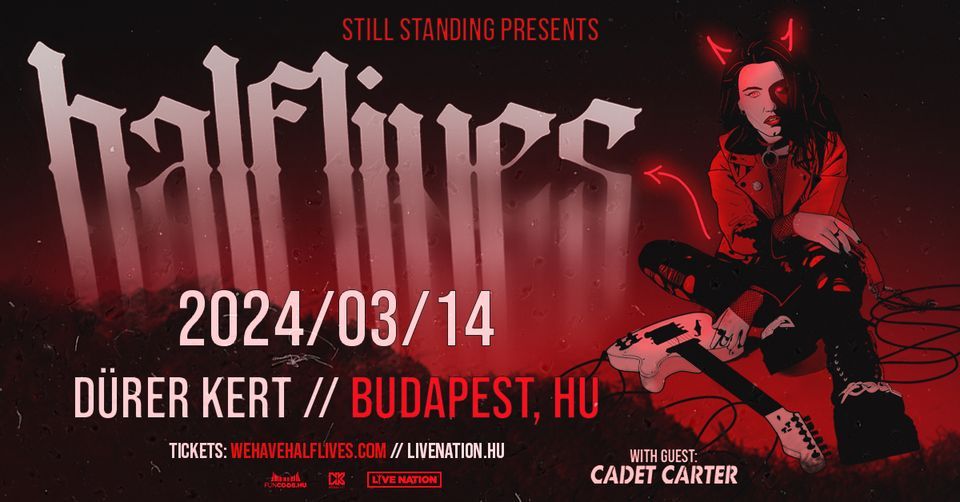 Halflives with guest: Cadet Carter | Budapest 2024
