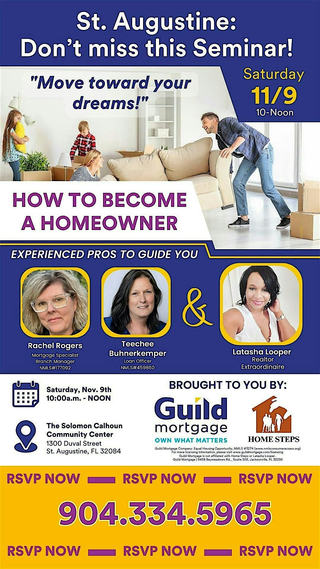 St. Augustine Homebuyers Seminar