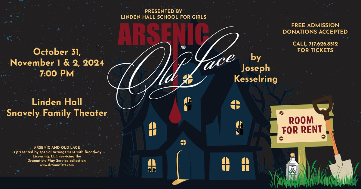 Fall Play \u2014 Arsenic and Old Lace