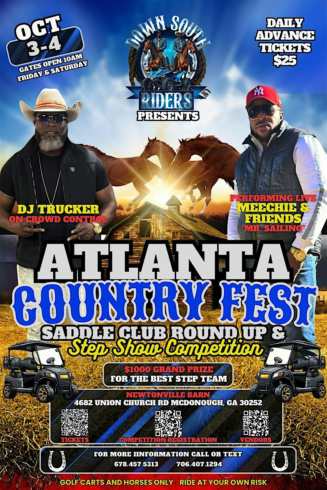 ATLANTA COUNTRY FEST TRAIL RIDE