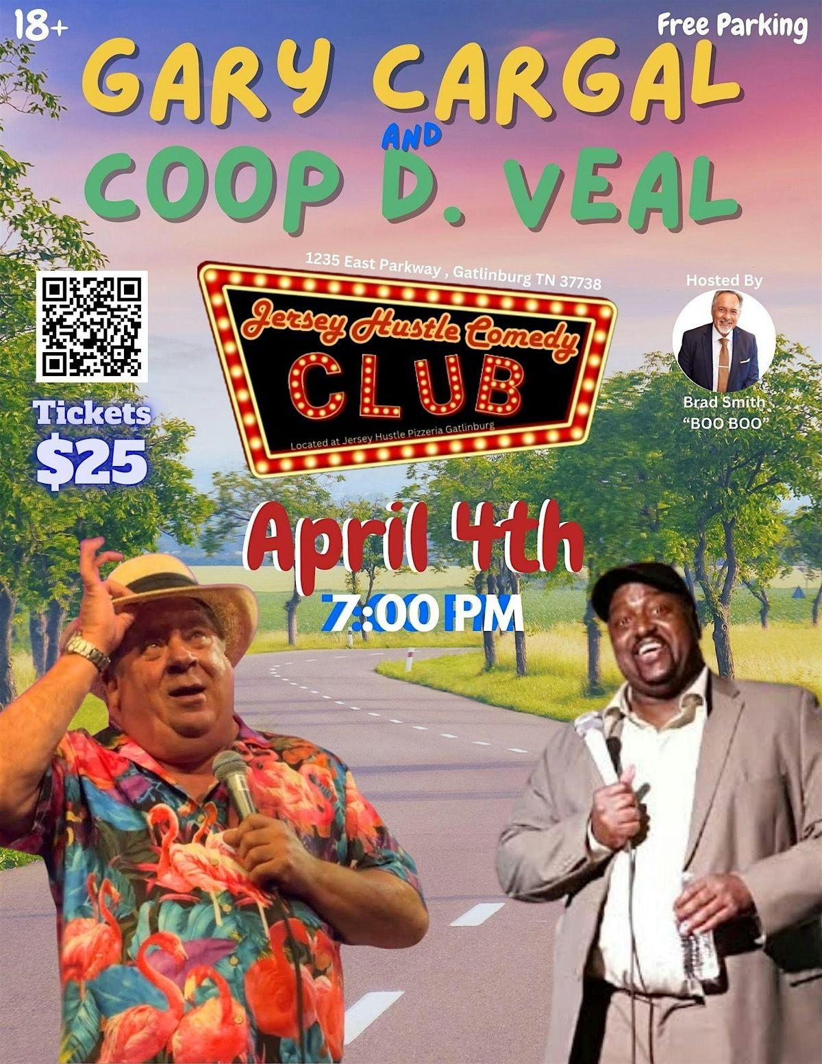 Gary Cargal and Coop D. Veal LIVE @ Jersey Hustle Comedy Club