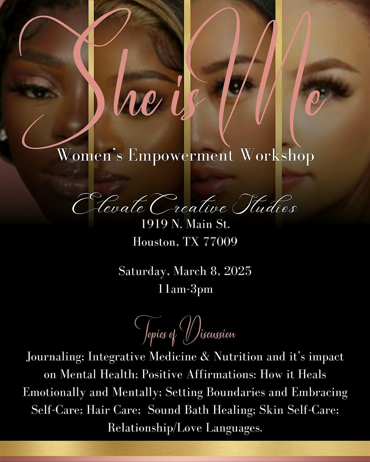 She is Me! Women's Empowerment Workshop