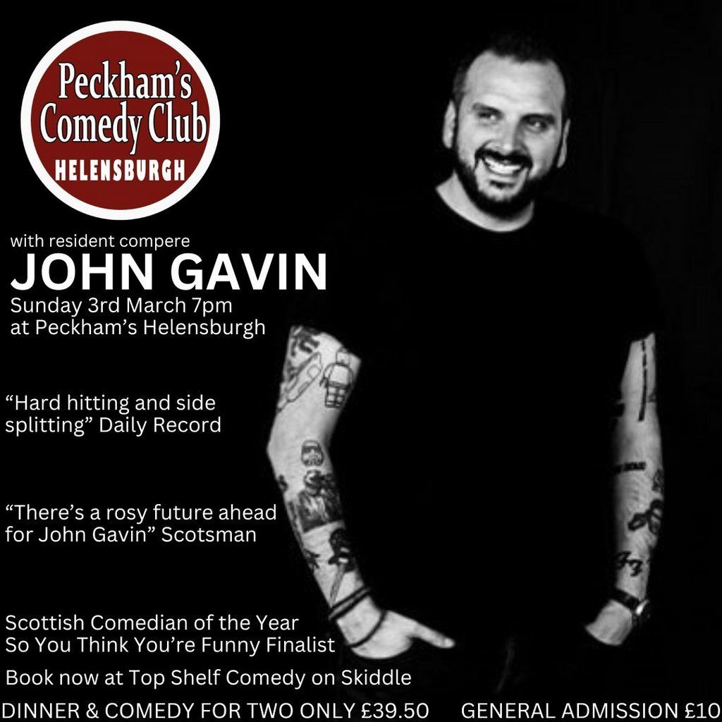 Peckham's Comedy Club Helensburgh