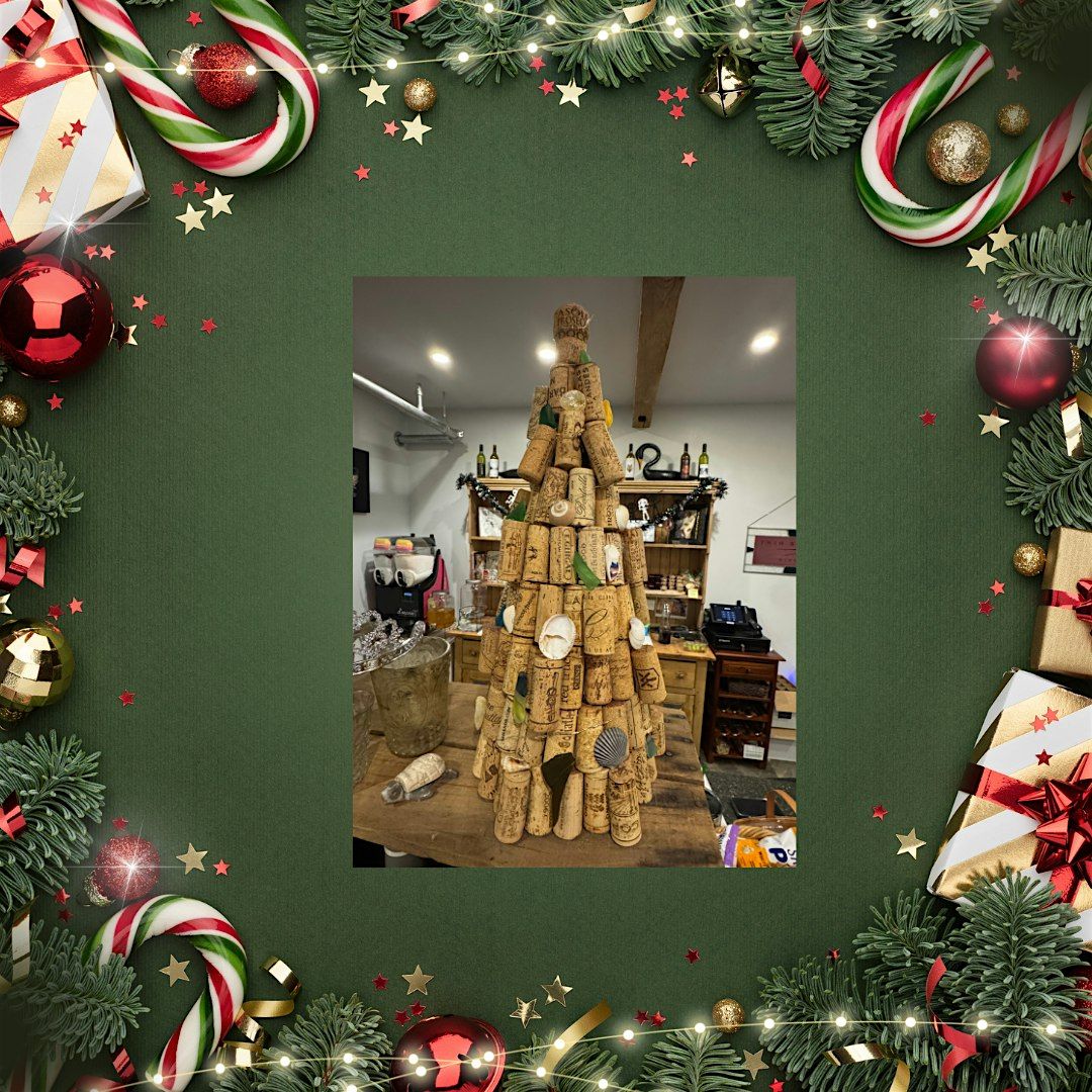 Sip and Create with Marcia: Cork Christmas Tree