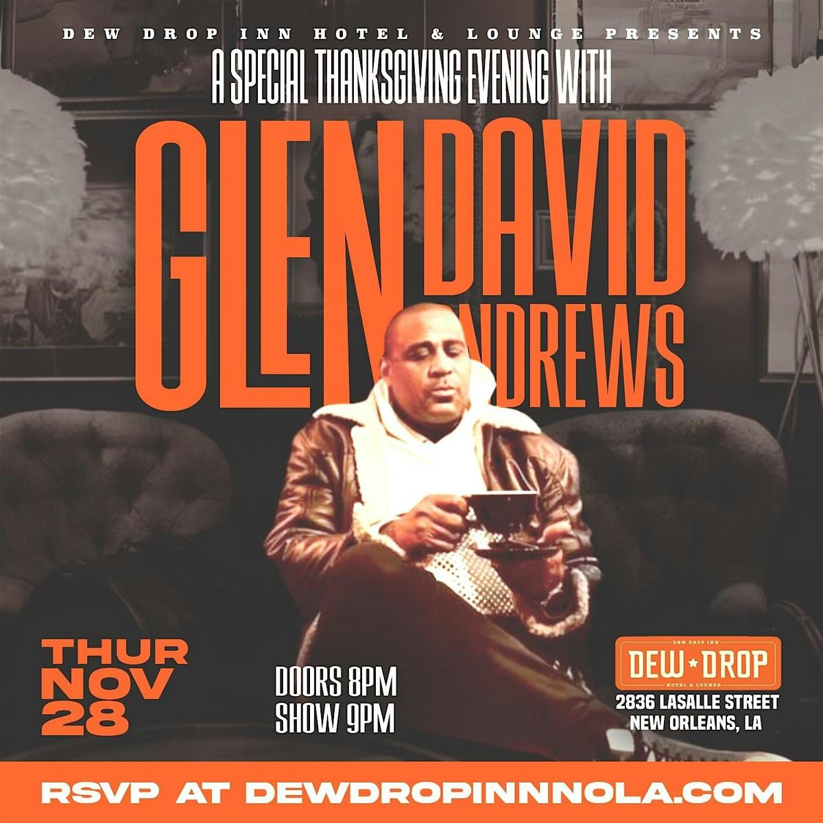 A Special Thanksgiving Evening with Glen David Andrews | 9 PM