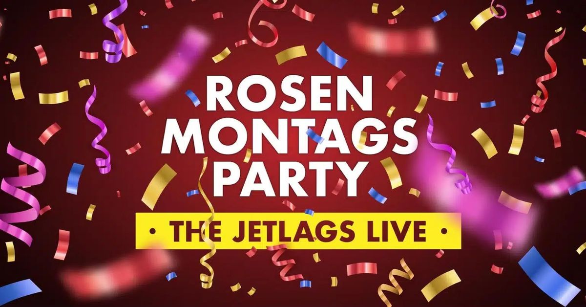 Rosenmontagsparty - live mit The Jetlags