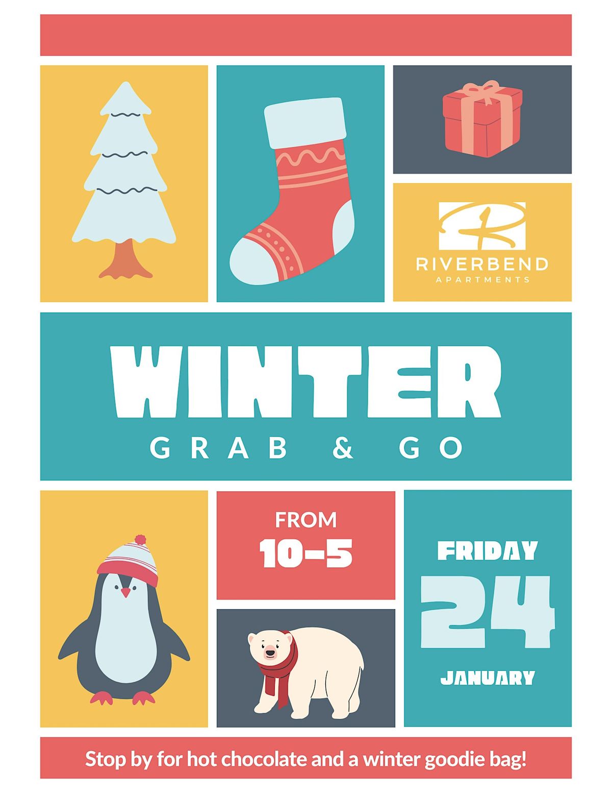 Riverbend Apartments Winter Grab & Go