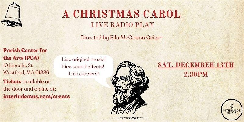 A Christmas Carol: Live Radio Play