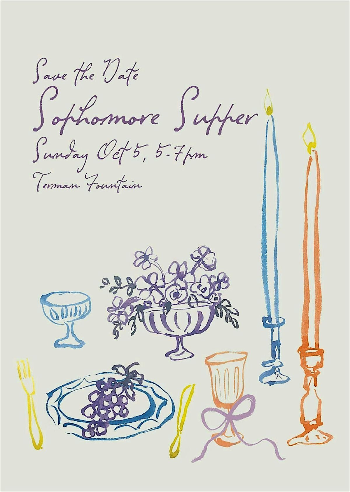 2025 Sophomore Supper