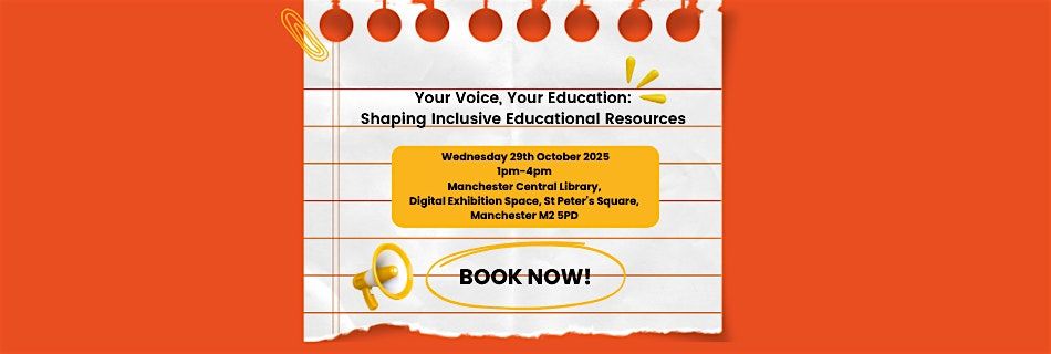 Your Voice, Your Education: Shaping Inclusive Educational Resources