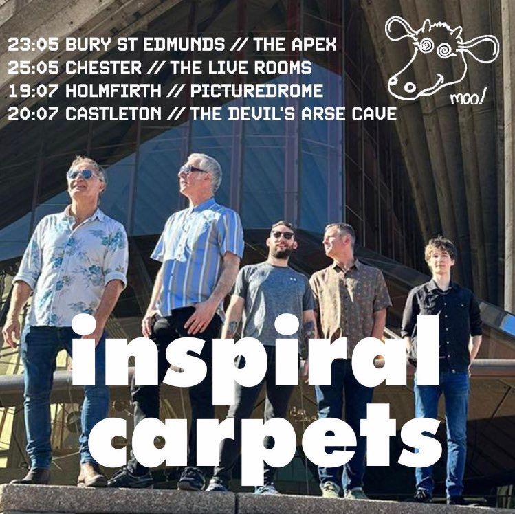 Inspiral Carpets play Holmfirth Picturedrome 
