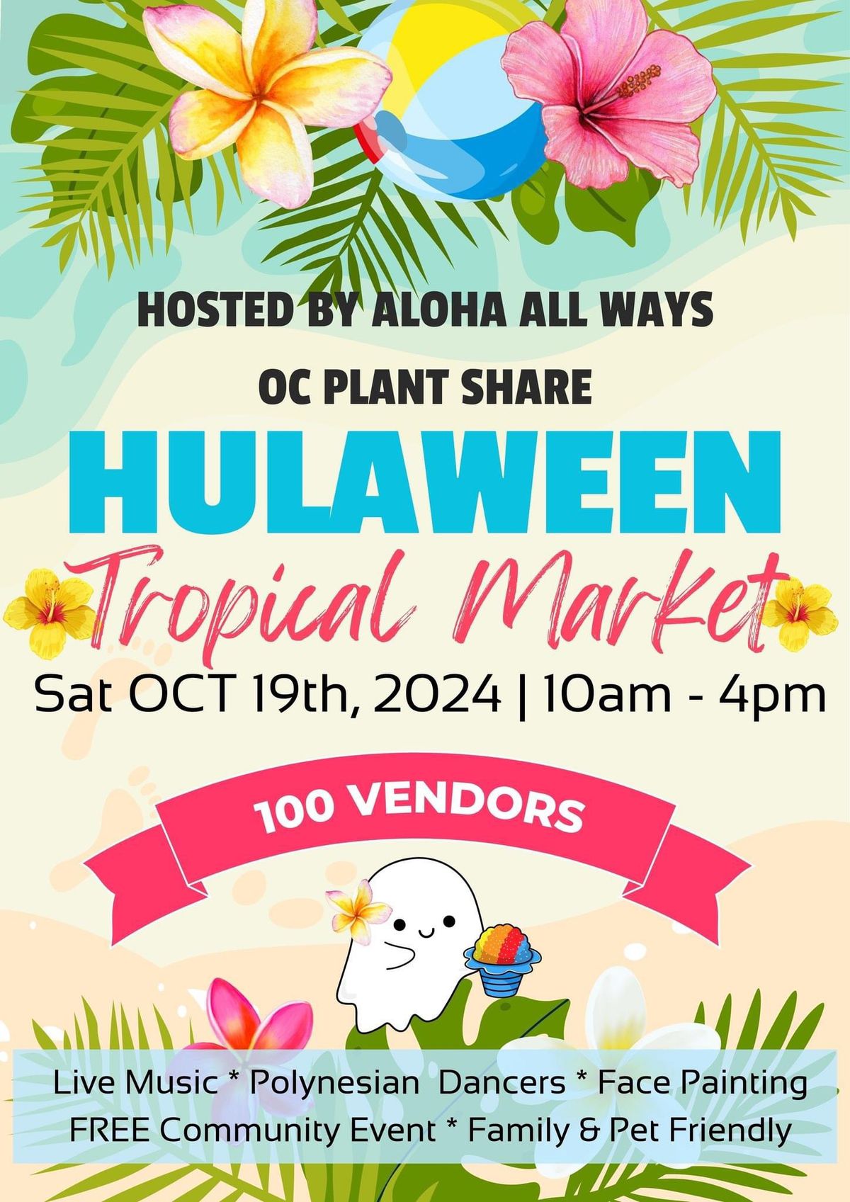 Hulaween Tropical Market 