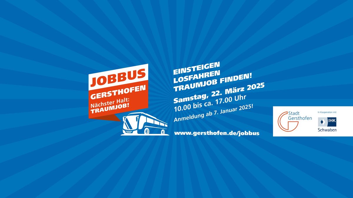 Jobbus Gersthofen 2025