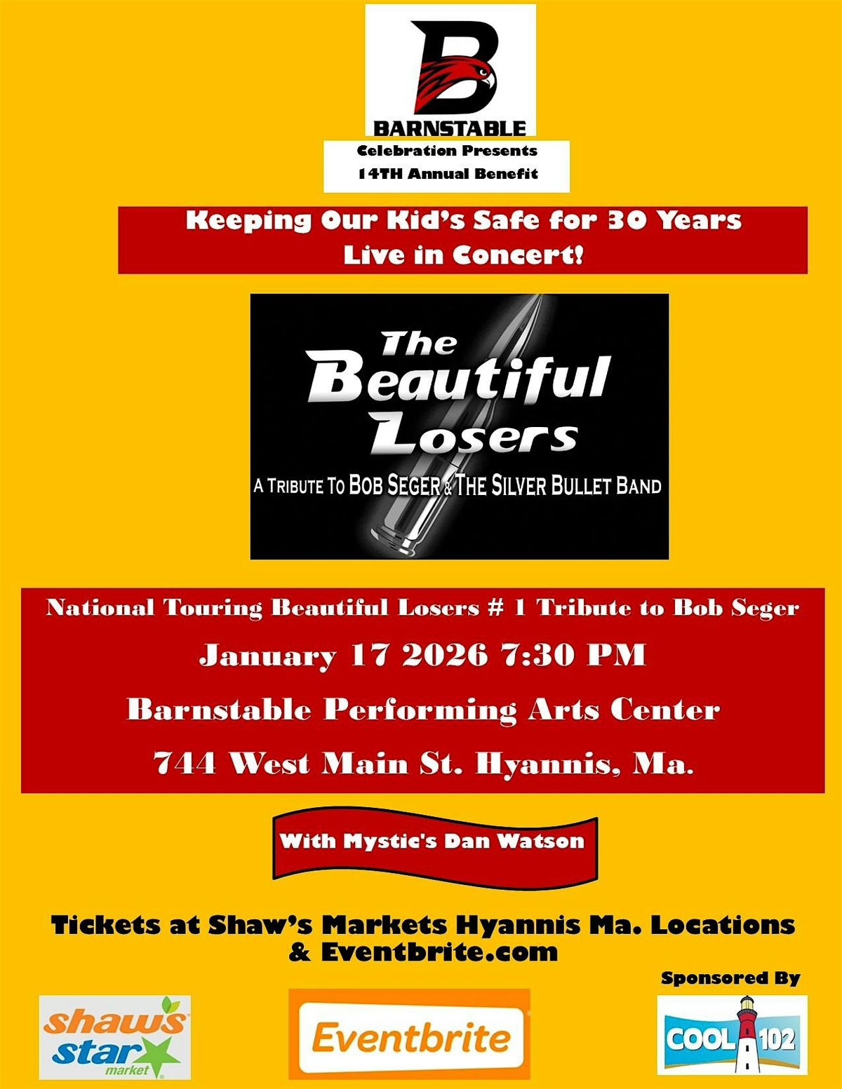 Bob Seger Tribute Concert BHS