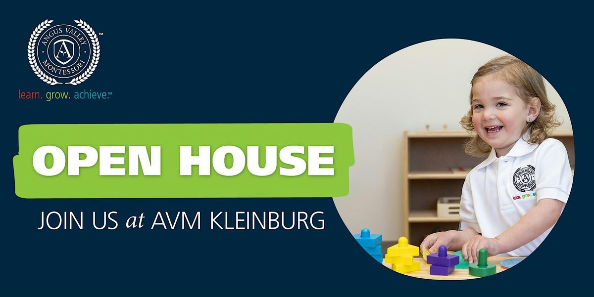 AVM Kleinburg Montessori OPEN HOUSE