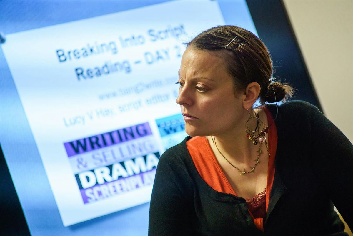 A talk on Screenwriting with Lucy V Hay.