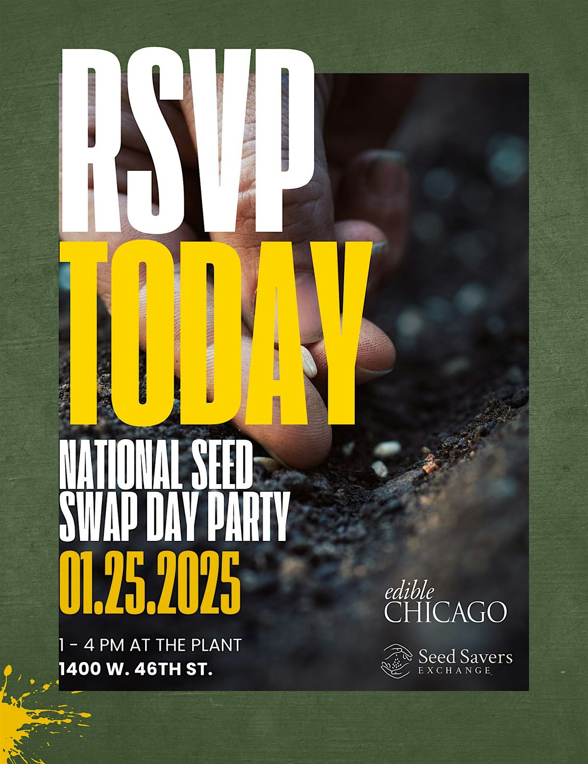 Join Edible Chicago for National Seed Swap Day