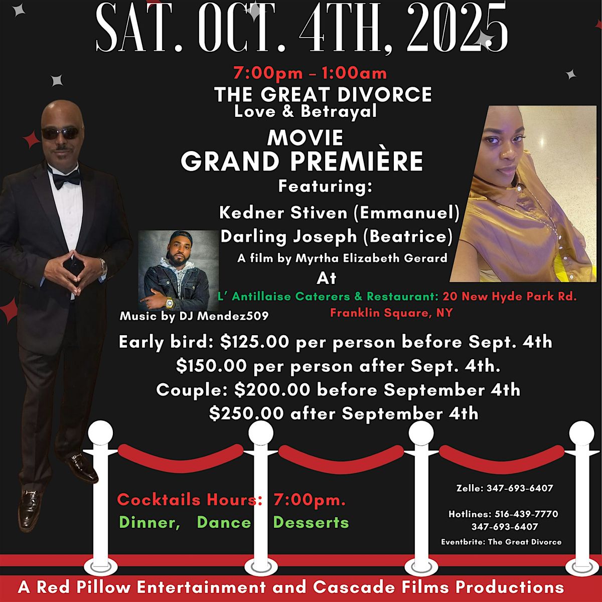MOVIE GRAND PREMIRE - GALA DINNER