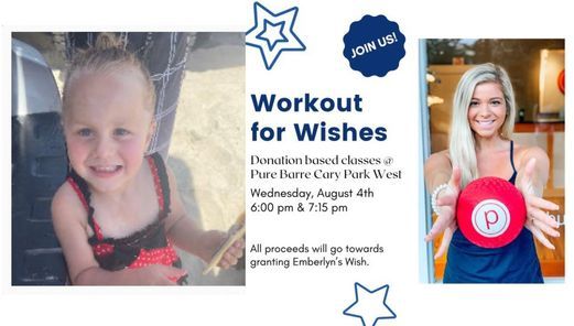 Workout for Wishes! Pure Barre Donation Class