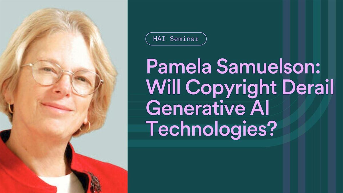 HAI Seminar with Pamela Samuelson