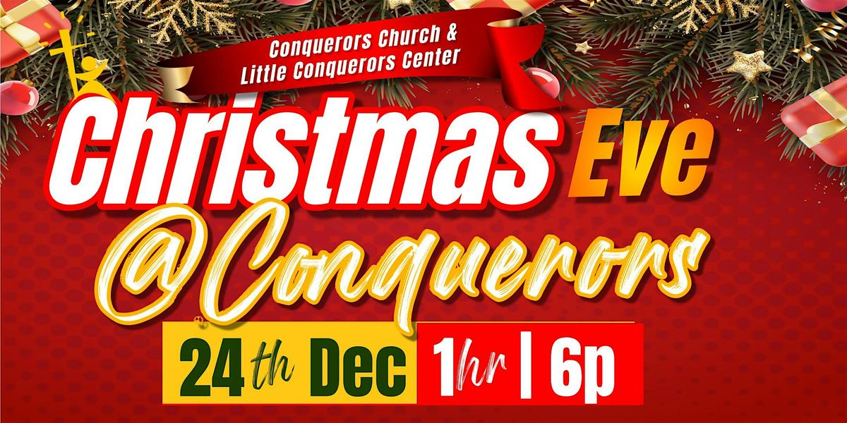 Christmas at CONQUERORS