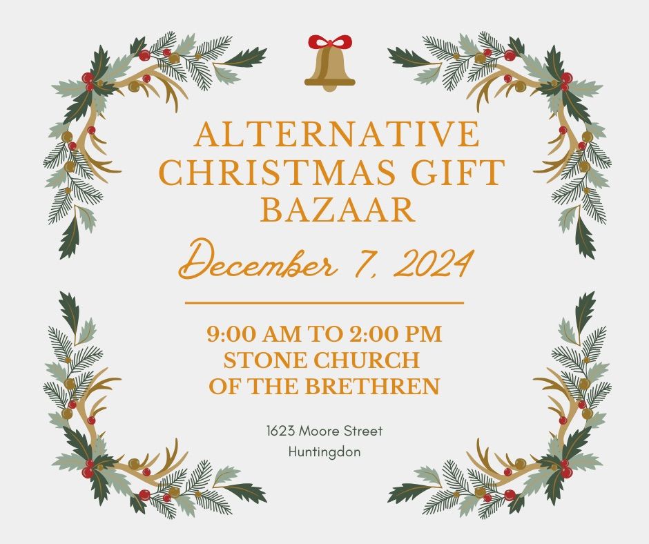 Alternative Christmas Gift Bazaar