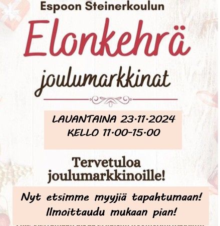 Elonkehr\u00e4 Joulumarkkinat 