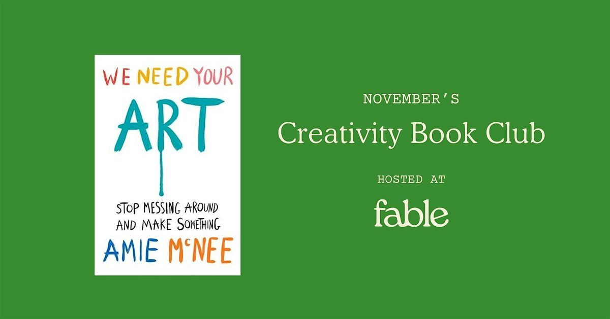 Creativity Book Club at Fable