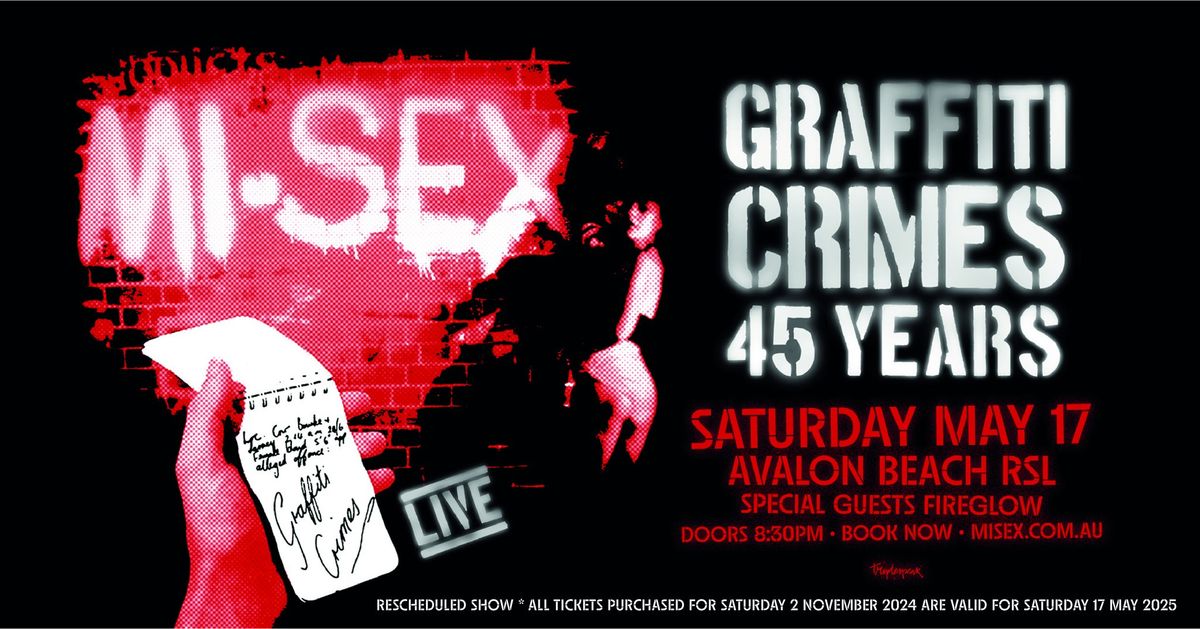 MI-SEX | SAT. 17 MAY 2025 @ Avalon Beach RSL, NSW