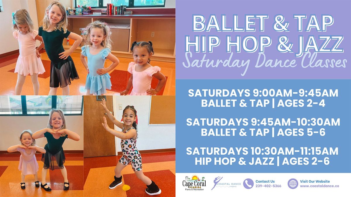 Dance Class in Cape Coral for Ages 2-6 | Ballet & Tap | Hip Hop & Jazz