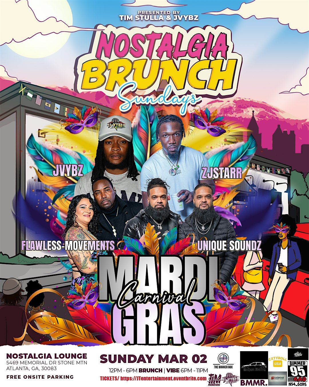 MARDI GRAS CARNIVAL BRUNCH