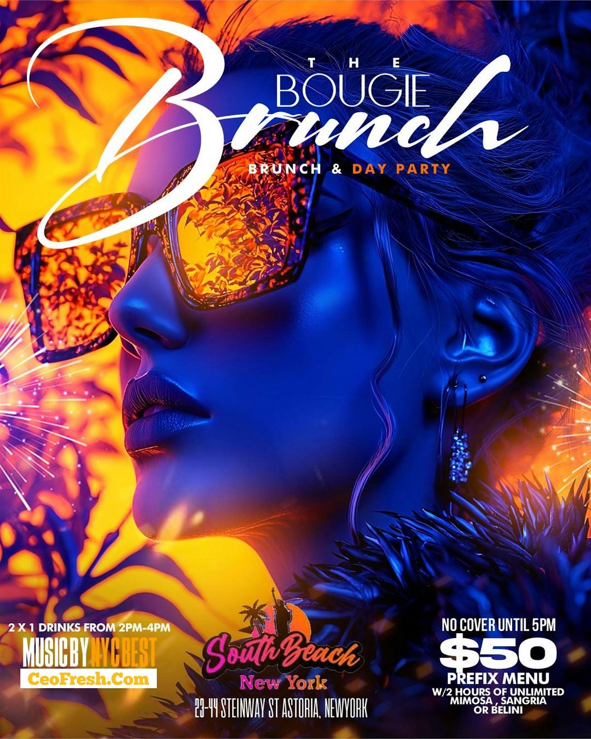 Ceo Fresh Presents: The Bougie Brunch & Day Party @South Beach
