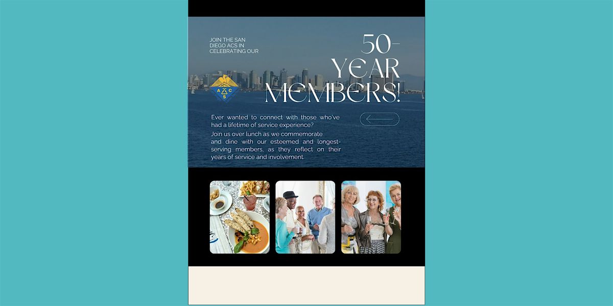 50+ Year ACS Member Luncheon