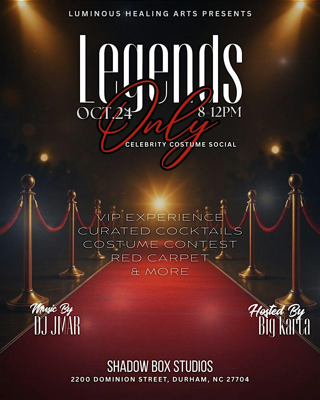 Legends Only: Celebrity Costume Social