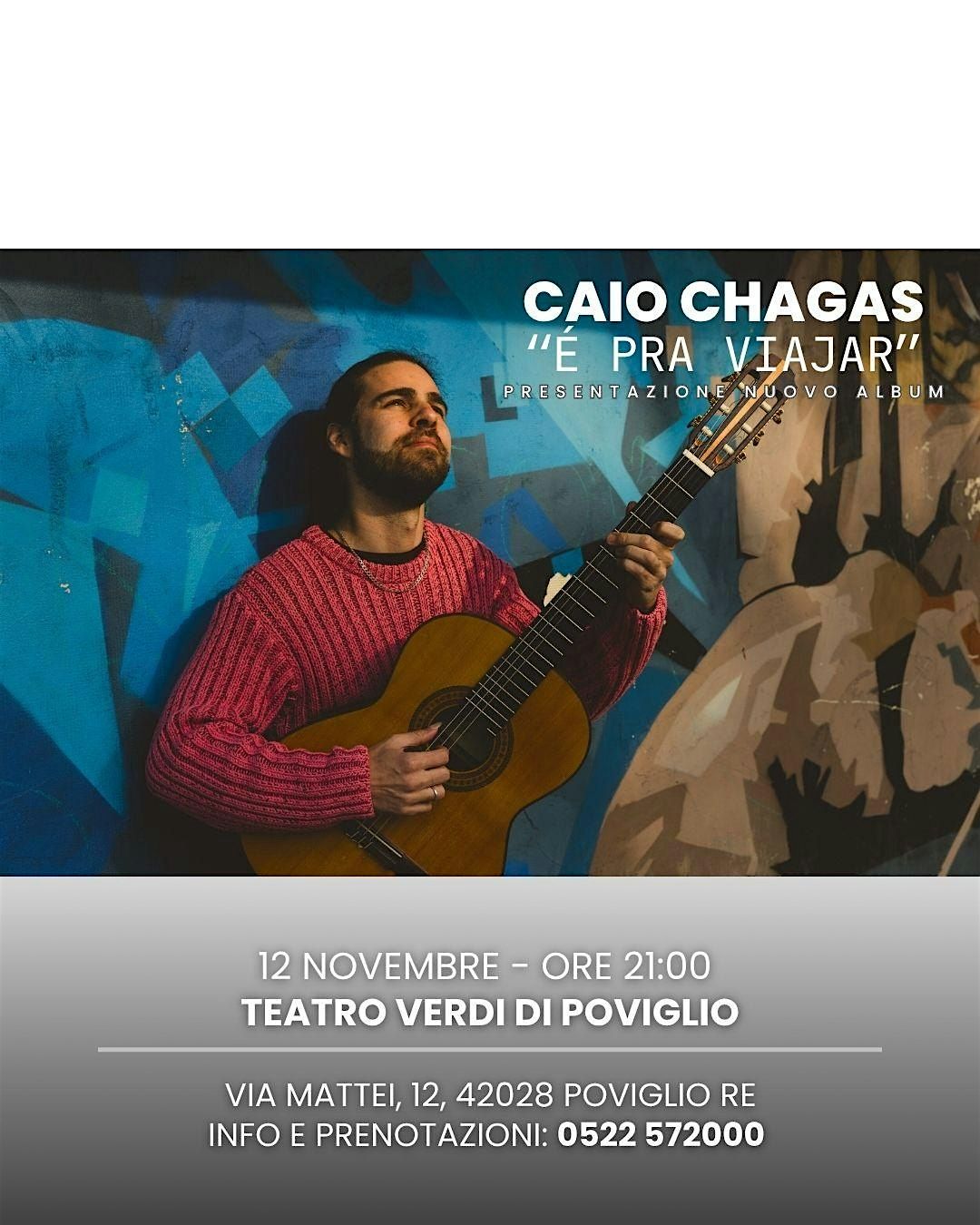 Caio Chagas "\u00c9 Pra Viajar" Concert